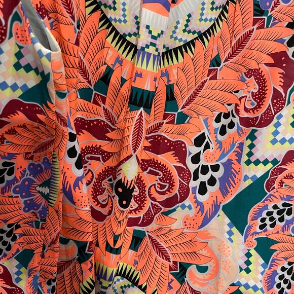 Mara Hoffman Neon Geometric Tunic Sheath Dress Size Medium - Picture 5 of 6